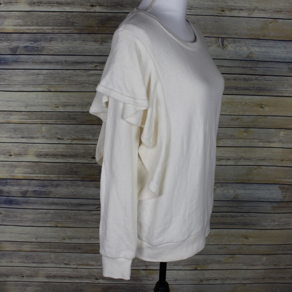 Splendid Westfourth Ruffle Pullover Sweatshirt - image 3